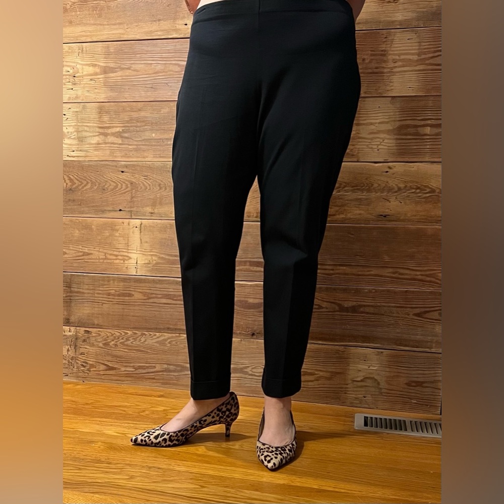 J Jill Black Women's BiStrech Pants